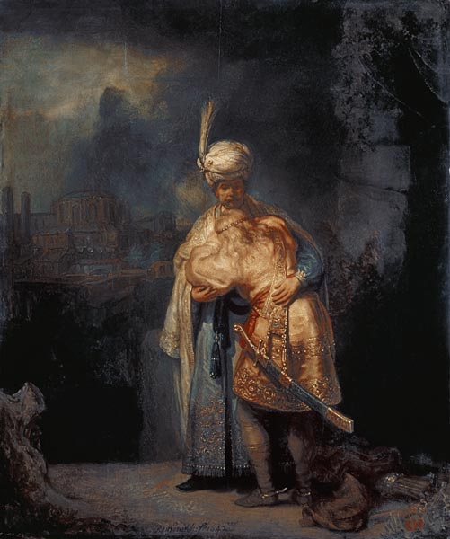 L’adieu de David à Jonathan – Rembrandt van Rijn Rembrandt van Rijn