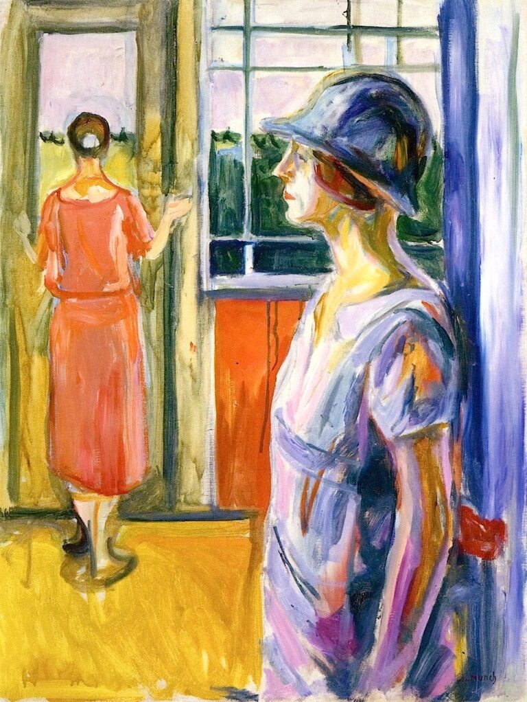 Deux femmes sur une véranda – Edvard Munch Edvard Munch