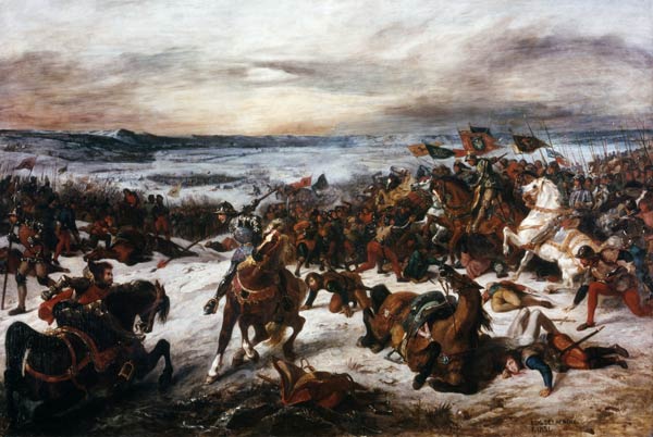 Mort de Charles le Brave – Eugène Delacroix Eugène Delacroix