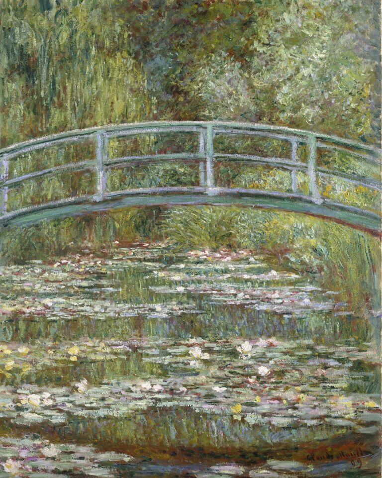 Pont au-dessus d’un bassin de nymphéas – Claude Monet "Les Nymphéas" de Claude Monet