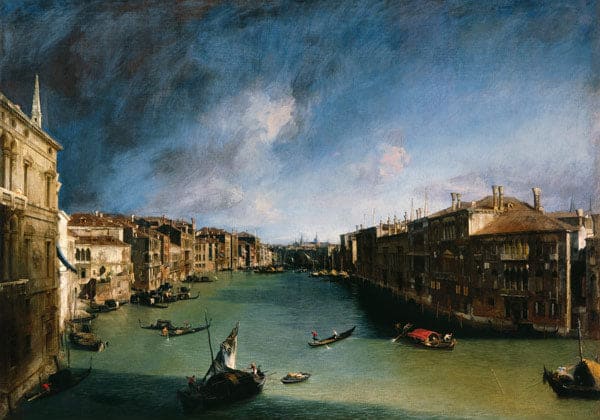 Le Canal Grande du Palazzo Balbi contre des Rialto – Giovanni Antonio Canal Giovanni Antonio Canal