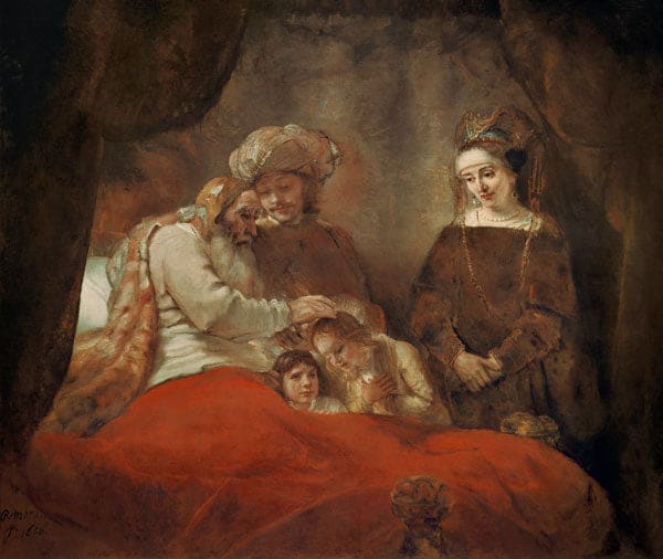 La Jacob-prière – Rembrandt van Rijn Rembrandt van Rijn