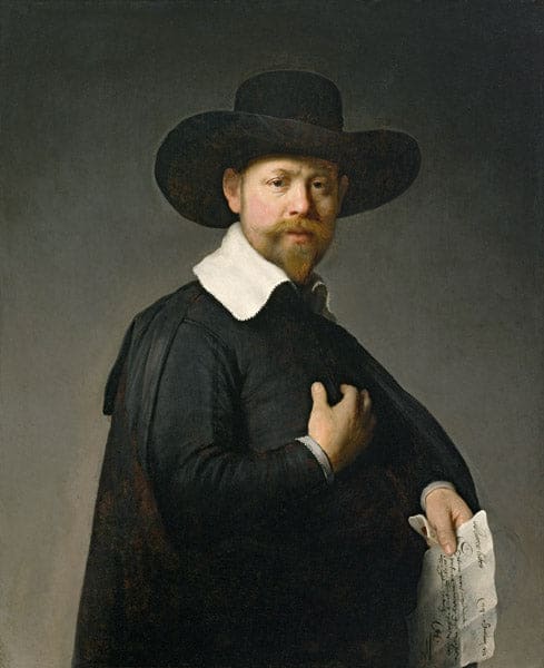 Le commerçant Martin Looten – Rembrandt van Rijn Rembrandt van Rijn