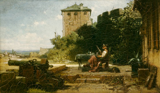 Le commandant de forteresse âgé – Carl Spitzweg Carl Spitzweg