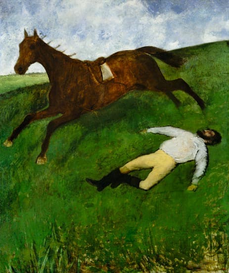 Le Jockey tombé – Edgar Degas Edgar Degas