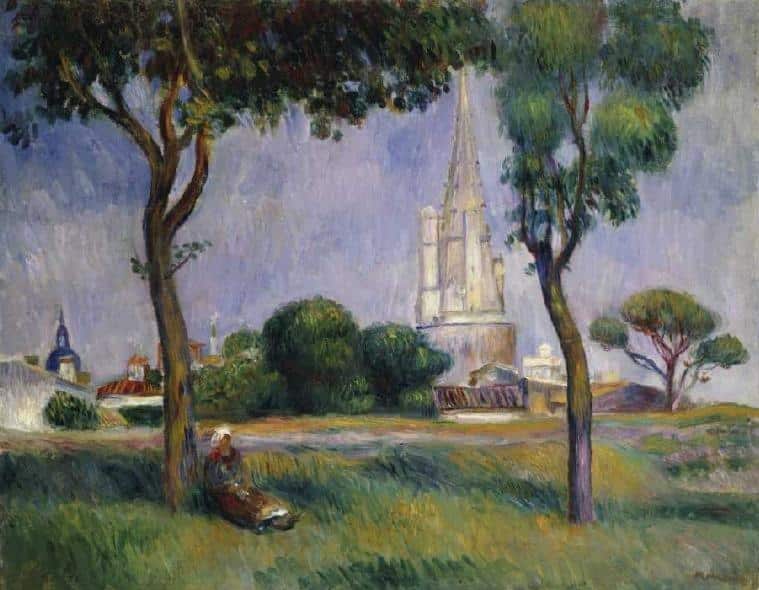 La Tour Poudrière de La Rochelle – Pierre-Auguste Renoir Pierre-Auguste Renoir