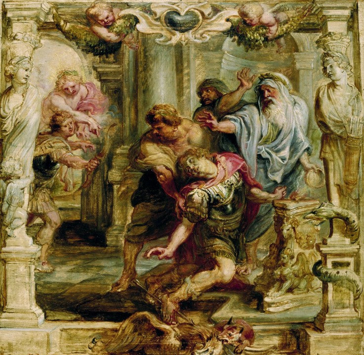 La mort d’Achille – Peter Paul Rubens Peter Paul Rubens