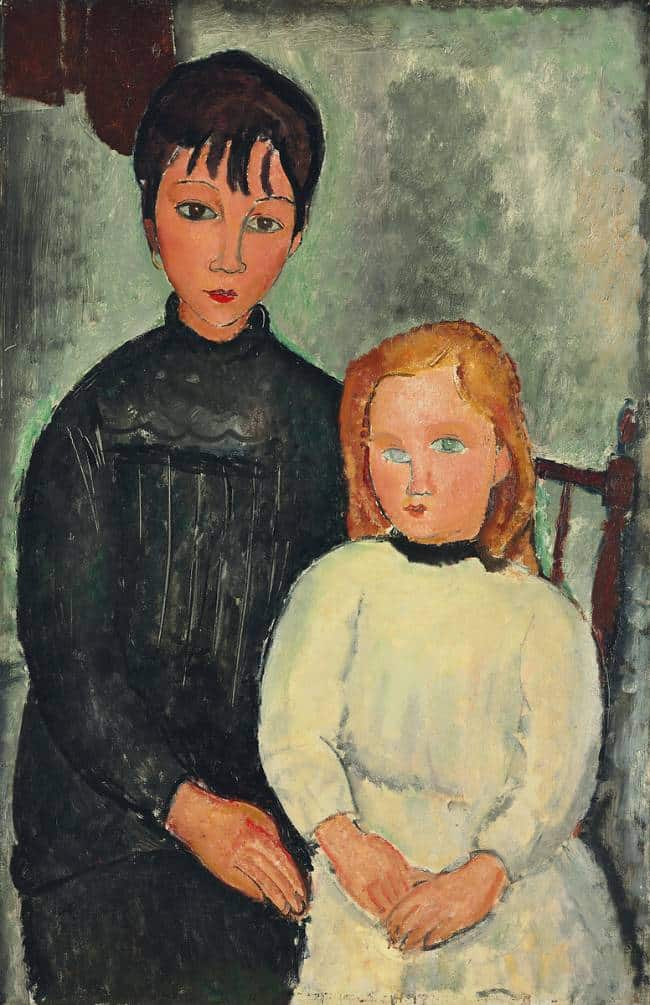 Les deux filles – Amadeo Modigliani