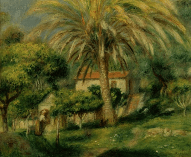 Palmiers – Pierre-Auguste Renoir Pierre-Auguste Renoir