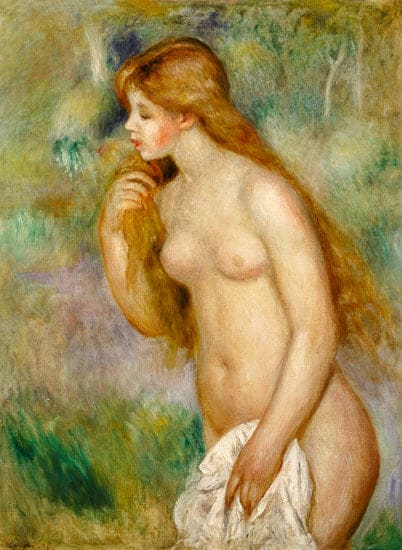 Le bain dans la verdure – Pierre-Auguste Renoir Pierre-Auguste Renoir