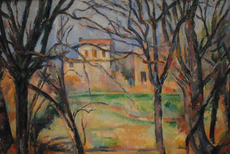 Maisons et arbres – Paul Cézanne Paul Cézanne