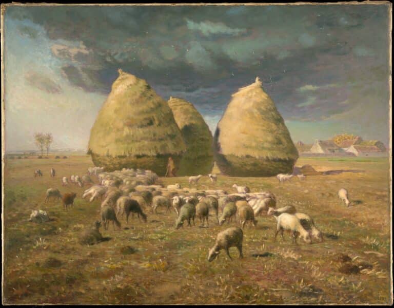 Meules, automne – Jean-François Millet Jean-François Millet