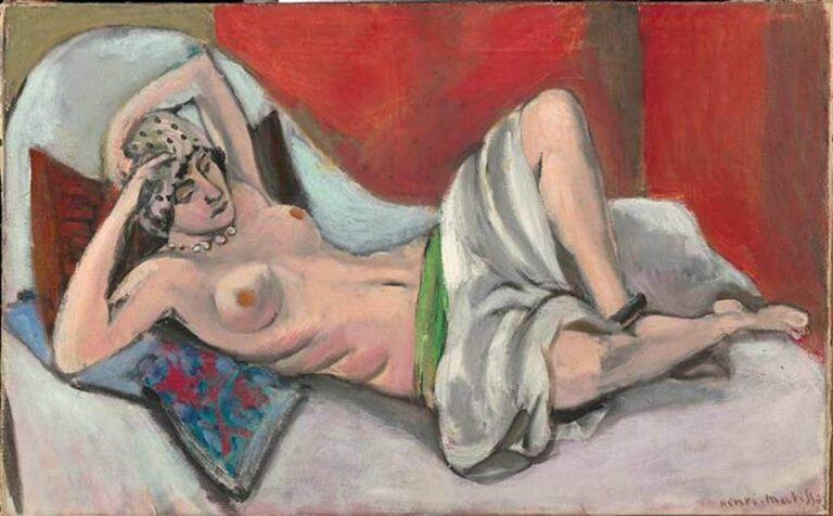 Nu couché avec drapé – Matisse Henri Matisse