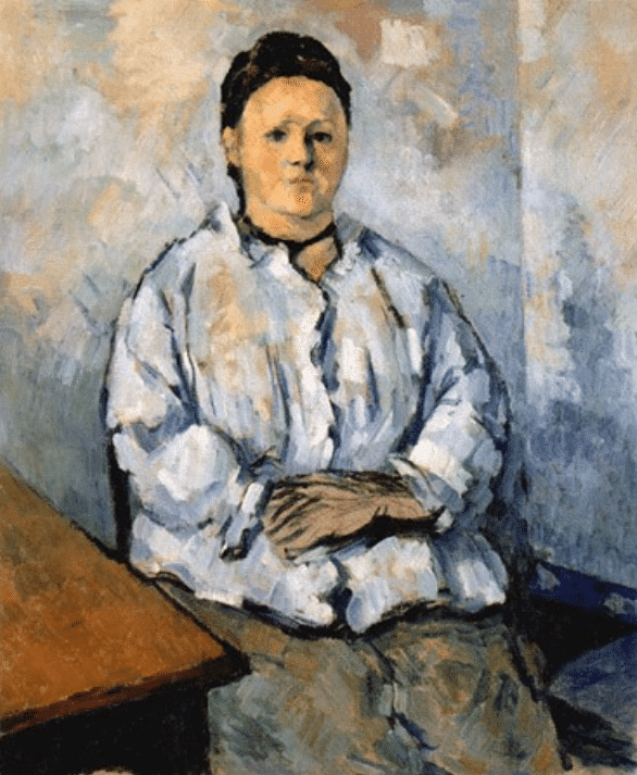 Madame Cézanne étant assise – Paul Cézanne Paul Cézanne