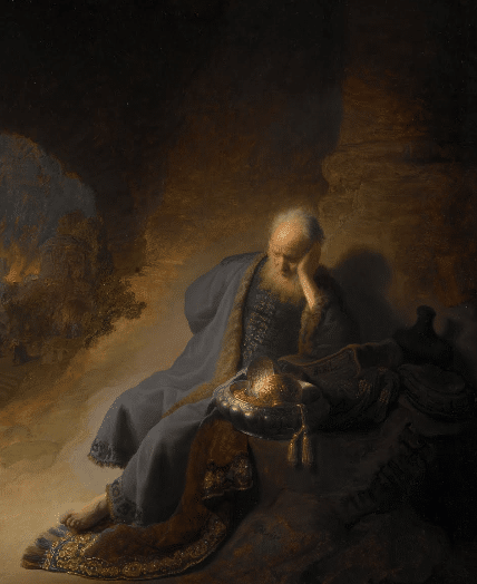 Lamentations de Jérémie sur la destruction de Jérusalem – Rembrandt van Rijn Rembrandt van Rijn