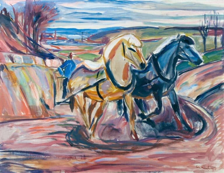 Chevaux – Edvard Munch Edvard Munch