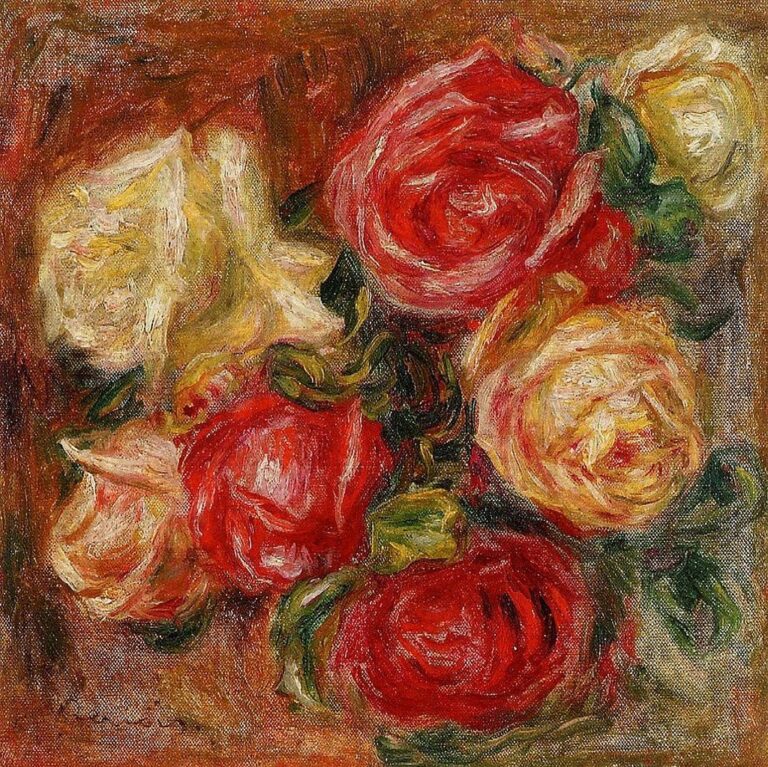 Bouquet de Fleurs – Pierre-Auguste Renoir Pierre-Auguste Renoir