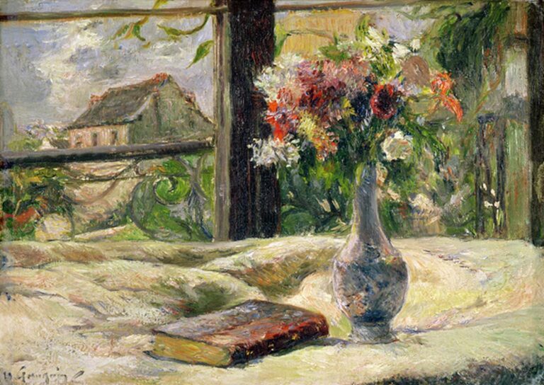 Vase de fleurs – Paul Gauguin Paul Gauguin