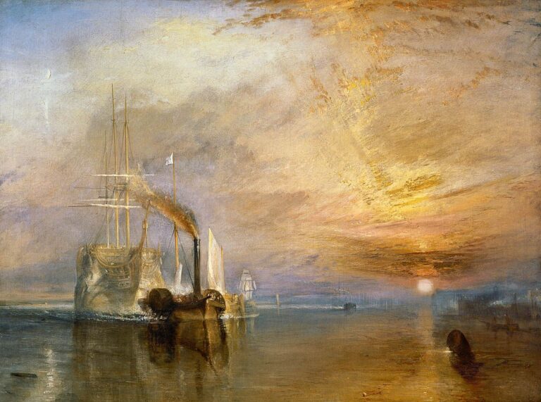 Le dernier voyage du téméraire – William Turner Tableaux Populaires