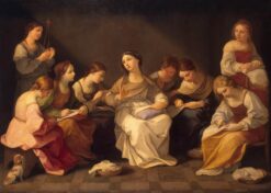 Education of the Virgin – Guido Reni Guido Reni