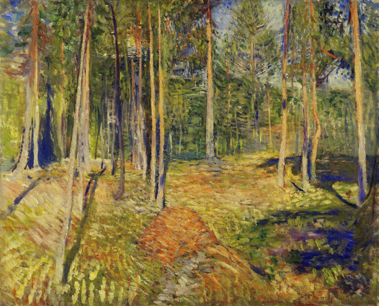 Forêt de pins – Edvard Munch Edvard Munch