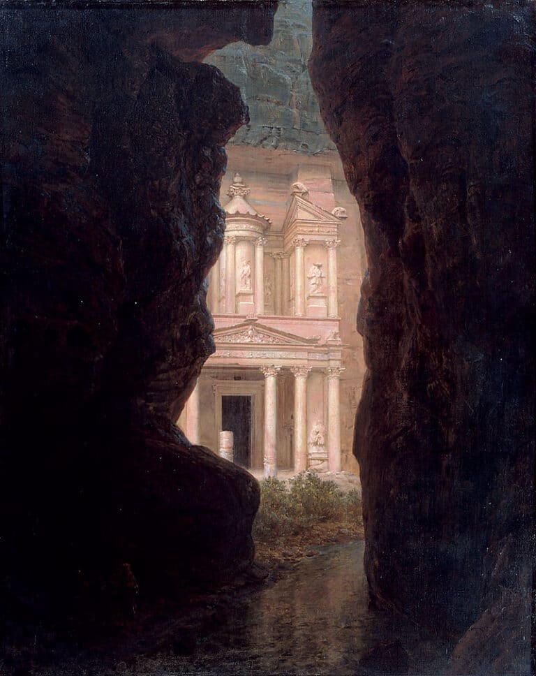 El Khasné, Petra – Frederic Edwin Church Frederic Edwin Church