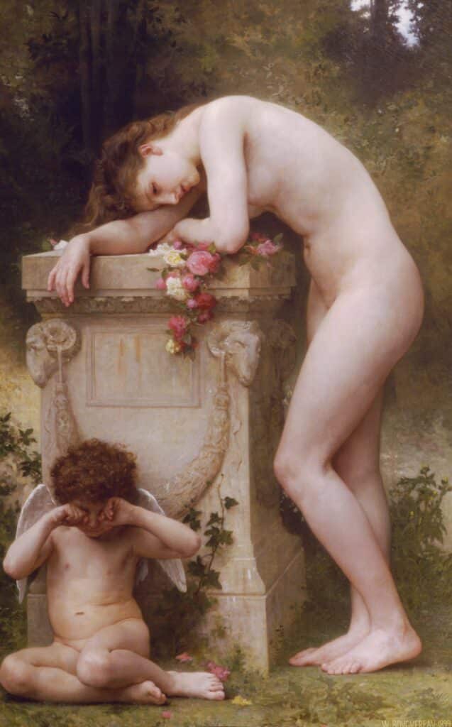 Elégie – William Bouguereau William Bouguereau