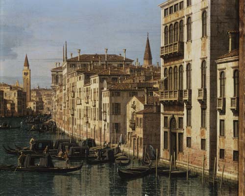 Entrée du Grand Canal : Vue vers l’ouest – Canal Giovanni Antonio Giovanni Antonio Canal