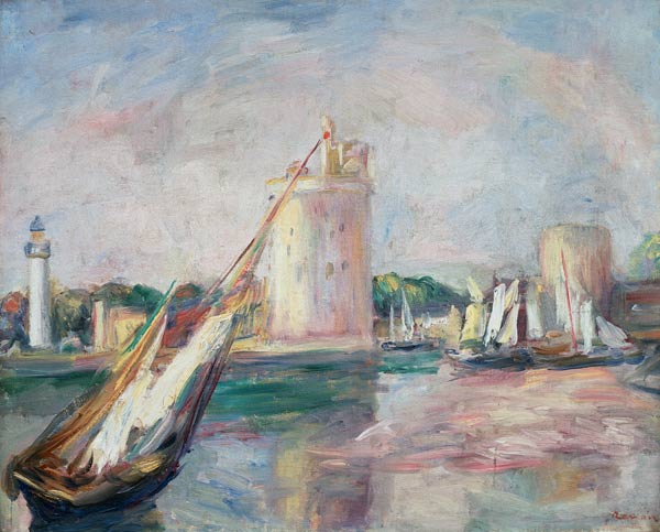 Entree du port La Rochelle 1890 – Pierre-Auguste Renoir Pierre-Auguste Renoir