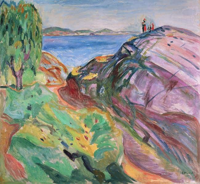 L’été au bord de la mer – Edvard Munch Edvard Munch