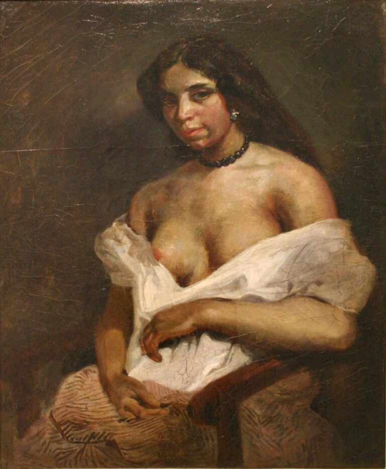 Aspasie – Eugène Delacroix Eugène Delacroix