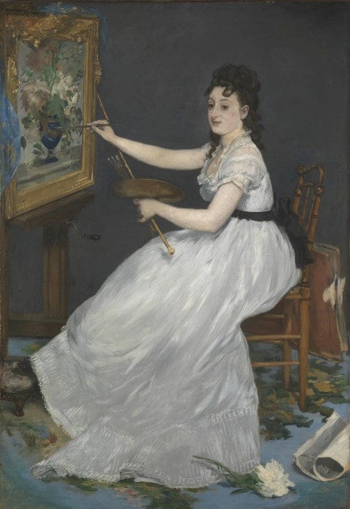 Eva Gonzalès – Edouard Manet Édouard Manet