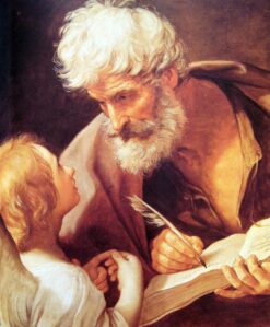 Evangelist St. Matthew and the Angel – Guido Reni Guido Reni