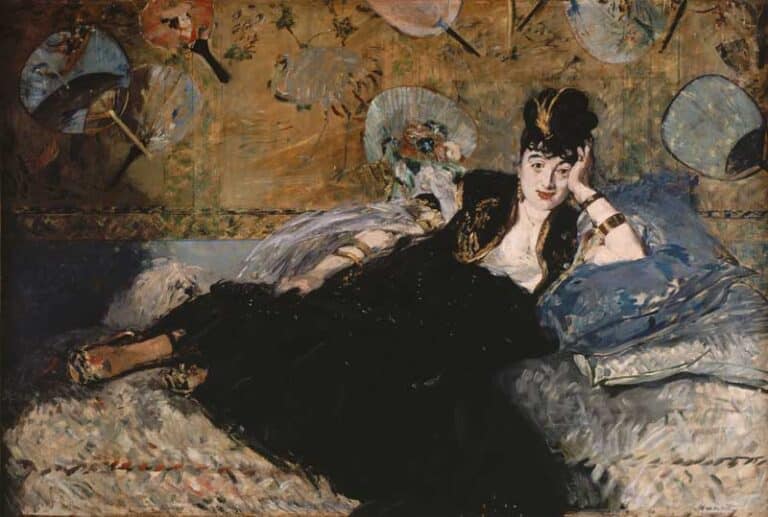 La dame aux éventails – Edouard Manet Édouard Manet