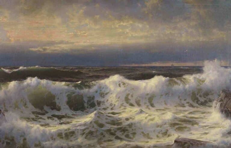 Le long des côtes – William Trost Richards William Trost Richards