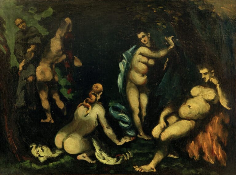 La temptation de Saint Antoine – Paul Cézanne Paul Cézanne