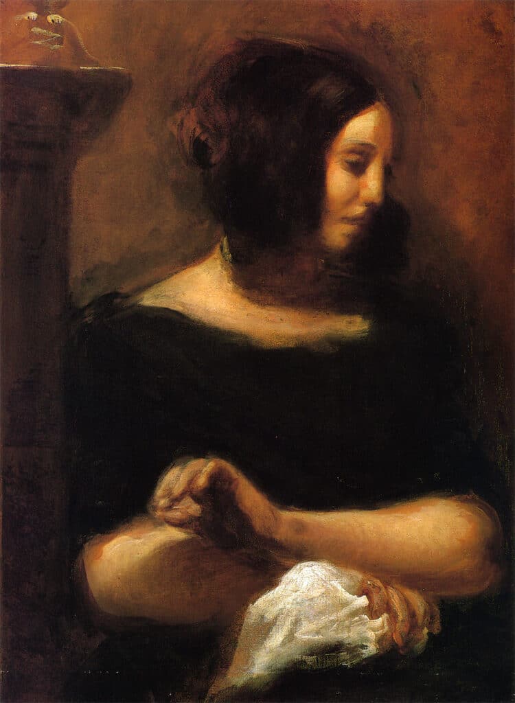 George Sand – Eugène Delacroix Eugène Delacroix