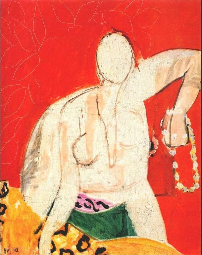 Femme avec un collier – Matisse Henri Matisse