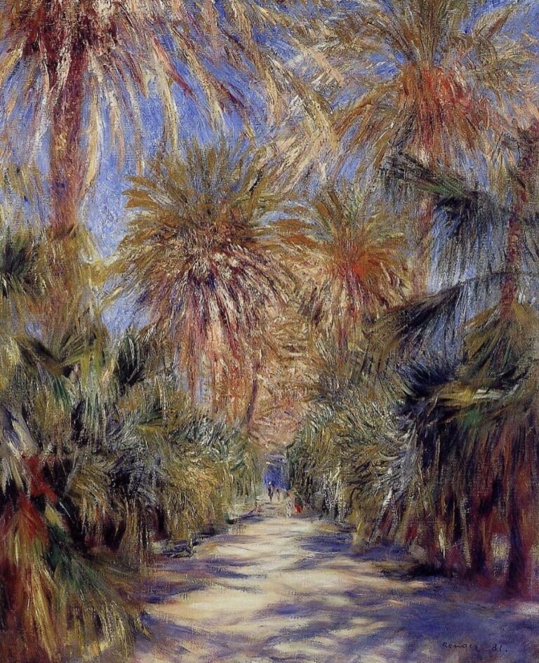 Alger Le Jardin d’Essai – Pierre-Auguste Renoir Pierre-Auguste Renoir