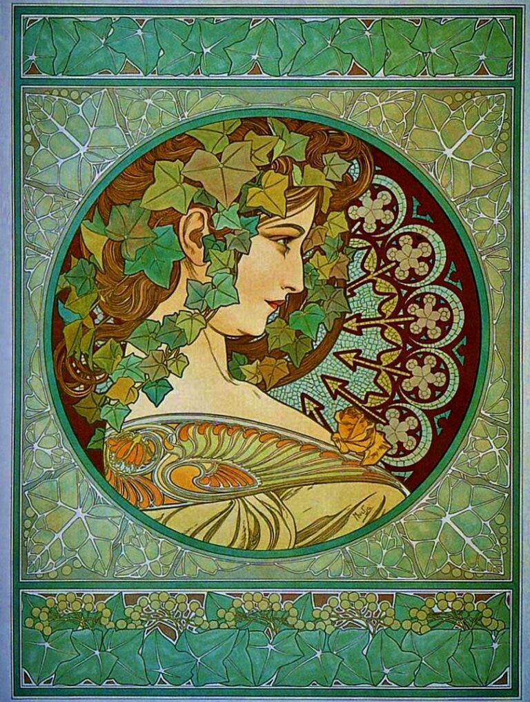 Ivy – Mucha Alphonse Mucha