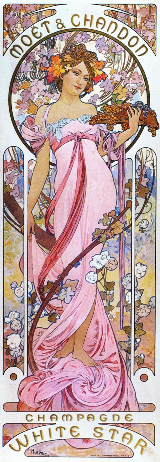 Moët & chandon blanc étoile – Mucha Alphonse Mucha