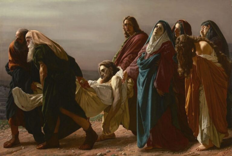 Le transport du Christ au sépulcre – Antonio Ciseri Antonio Ciseri