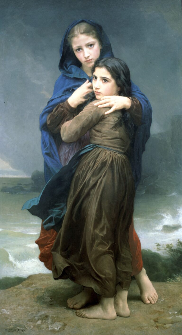 Loin de chez nous – William Bouguereau William Bouguereau