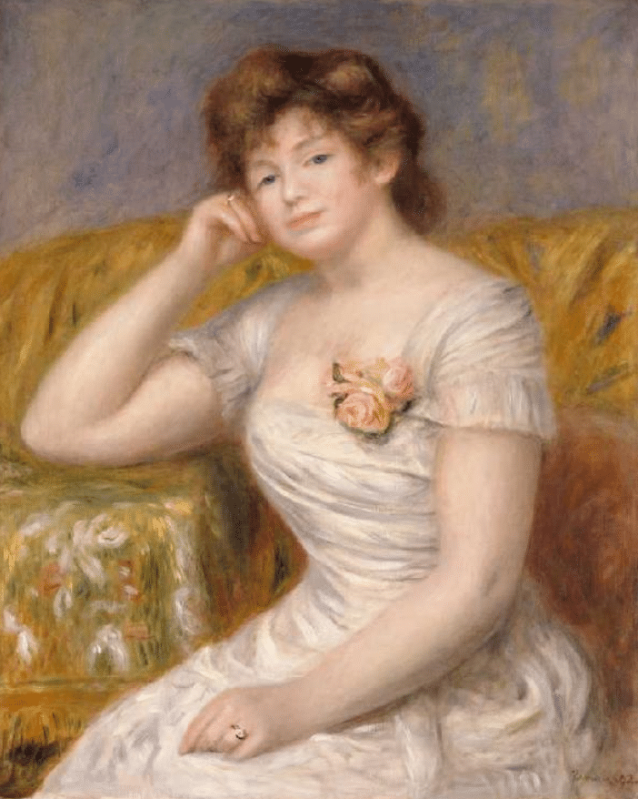 Bildnis der Mme – Pierre-Auguste Renoir Pierre-Auguste Renoir