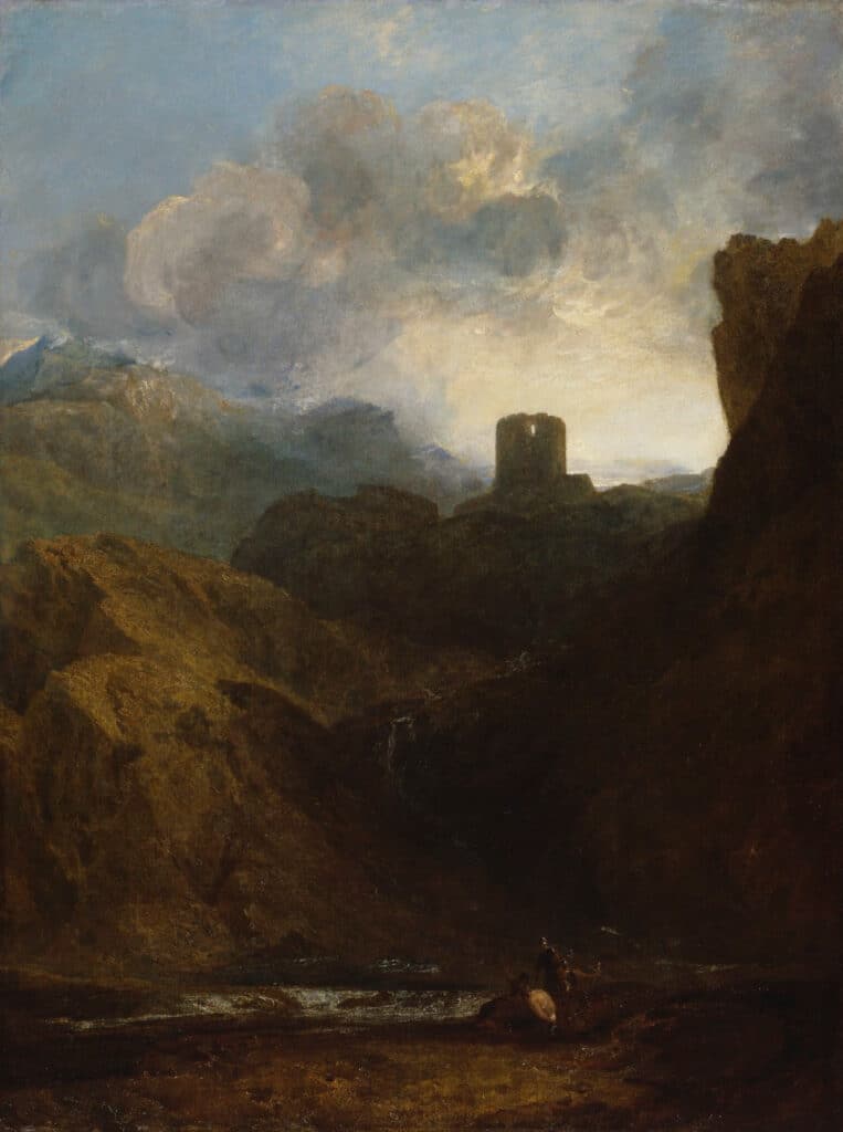 Château de Dolbadarn – William Turner William Turner