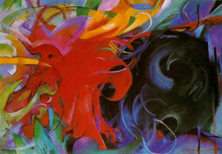 Formes combattantes – Franz Marc Franz Marc