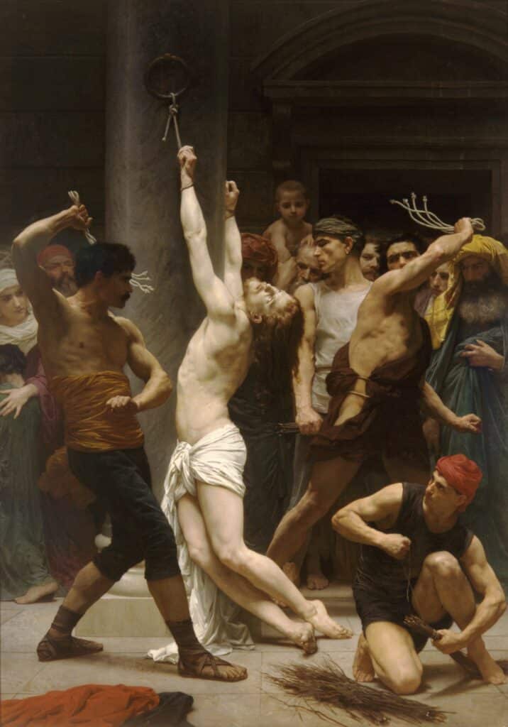 Flagellation de Notre Seigneur Jésus-Christ – William Bouguereau William Bouguereau