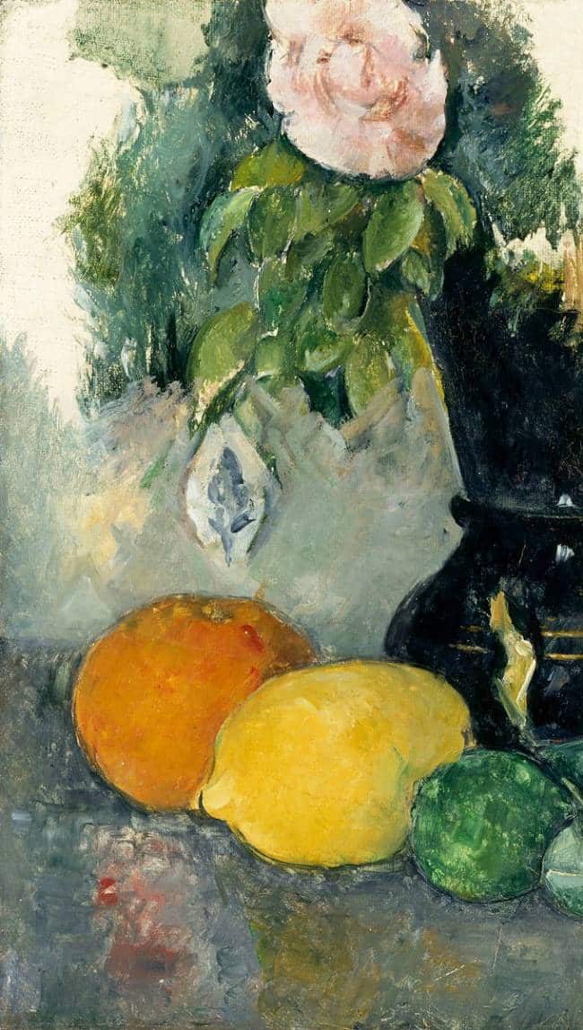 Fleurs et fruits, vers 1880 – Paul Cézanne Paul Cézanne