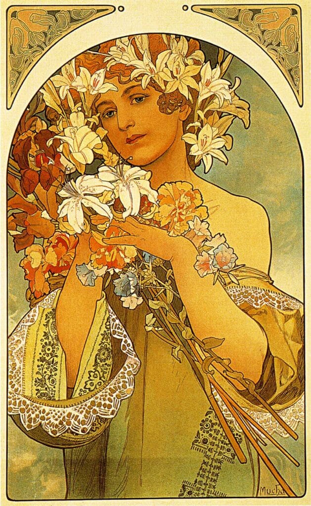 Fleur – Mucha Alphonse Mucha