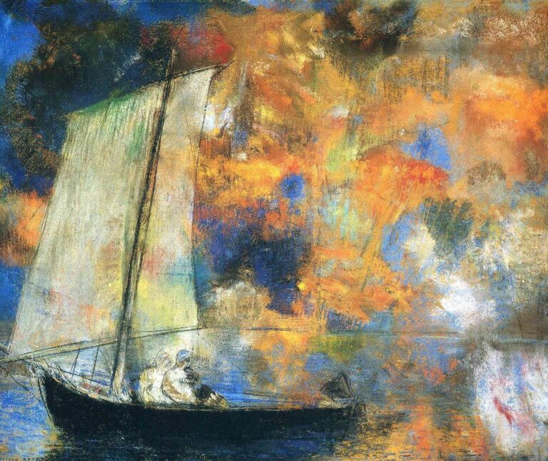 Nuages de fleurs – Odilon redon Odilon Redon